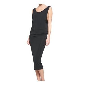 HELMUT LANG Jersey Midi Dress (US Medium)